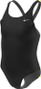 Traje de baño de 1 pieza Nike Swim Fastback para mujer, negro