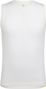 Sous-couche sans manches Rapha Merino Lightweight Beige/Blanc Homme