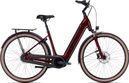 Vélo de Ville Électrique Cube Supreme Hybrid Pro 625 Easy Entry Shimano Nexus 8V 625 Wh 700 mm Rouge 2024