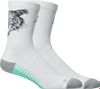 Asics Performance Run Crew Socks Paris White