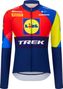 Santini Team Lidl-Trek 2025 Unisex Long Sleeve Jersey Blue