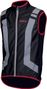 Wowow Flandrien Reflective Sleeveless Jacket Black Red