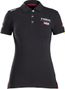 Polo Femme Trek by Santini Team Trek-Segafredo Noir