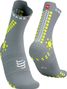 Compressport Pro Racing Socks v4.0 Trail Alloy Gris