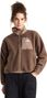 The North Face Yumiori Off Peak Full Zip fleece, bruin, dames