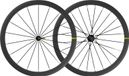 Paire de Roue Mavic Cosmic SL 40 700 | 9x100 - 9x130mm | Patins