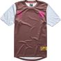 Troy Lee Designs Flowline Youth Short-Sleeve Jersey, Gray/Brown