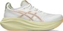 Chaussures Running Asics Gel-Nimbus 27 Blanc/Orange Homme