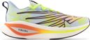 Laufschuhe New Balance Fuelcell SuperComp Elite v3 London Damen Blau Gelb Koralle