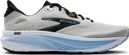 Brooks Ghost 18 Laufschuhe, Weite, Weiß/Blau, Herren