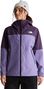 Giacca impermeabile The North Face Dryvent Zip-In viola da donna