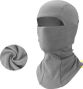 Cagoule d'Extérieur Coupe-Vent Balaclava Cache-Cou Casque gris clair