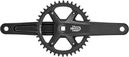 Microshift square-axle crankset Sword Black 1x9V 42 teeth