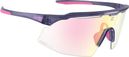 Lunettes AZR Kromic Iseran Crystal Violet verni/Écran Kromic irisé Rose