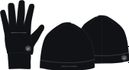 Asics Running Pack Nero Unisex Beanie + Guanti