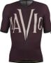 Maillot Manches Courtes Mavic Heritage Aubergine/Noir