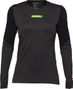 Maglia a maniche lunghe Fox Rawtec donna Nero