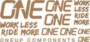 Kit adesivi Oneup bronzo opaco