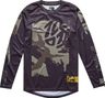 Troy Lee Designs Flowline Youth Black Child Long Sleeve Jersey