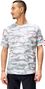 Maglia Endura Mountain Camo a manica corta da uomo, grigio
