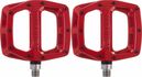 Paire de Pédales Plates DMR V12 Rouge