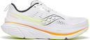 Chaussures Running Saucony Guide 18 Blanc/Orange Homme