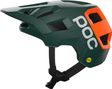 Poc Kortal Race Mips Mountain Bike Helmet, Green/Orange