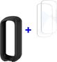 2er-Set Panzerglas-Schutzfolien und Silikon-Schutzhülle für Garmin Edge Explore 2