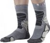 CHAUSETTES RANDO MID X-LIGHT GRIS/BEIGE