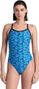 Maillot de Bain Femme Arena Pooltiles Bleu