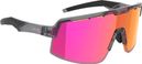Coffret Lunettes AZR Speed RX S Crystal Gris/Rose + Ecran Incolore