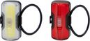 Juego de Luces Delanteras y Traseras Zefal Vision F20/R20
