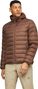 Chaqueta acolchada Mammut Waymarker IN con capucha, marrón, para hombre
