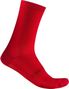 Chaussettes Castelli Espresso 18 Rouge