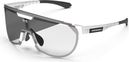 Lunettes Aerotrail Blanc Brillant / Photochromique Argent Scicon Sports