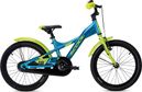 Vélo enfant S'COOL XXlite - 1 vitesse - Bleu/Citron vert