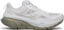 Chaussures Running Saucony Guide 18 Blanc/Kaki Homme