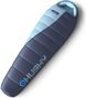Sac de couchage momie Husky Ennemi 2024 -12°C - 210 cm - Bleu