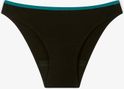 Culotte Menstruelle en coton pour Ados - Flux moyen - Noir