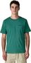 Camiseta de manga corta Patagonia P-6 con logotipo verde para hombre