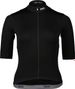 Maillot de manga corta Poc Thermal Lite Uranium Negro para mujer
