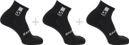 Salomon Everyday Ankle Socken 3 Paar Schwarz Unisex