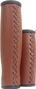 EDGE Grips City Leather - 135/92Mm - Marron Foncé