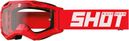Shot Rocket Kid 2.0 Children's Mask - Solid Bright Red
