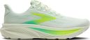 Brooks Ghost 17 Running Shoes, White/Green, Women's