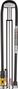 Lezyne Micro Floor Drive HPG Voetpomp (Max 160 psi / 11 bar) Silver