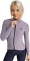 Maillot vélo thermique manches longues femme Cyclisme M7 Vivione Lavande