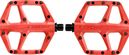 Paire de Pédales Plates Look Trail Fusion Rouge