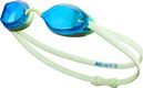 Occhialini da nuoto Nike Swim Legacy Mirrored Bianco/Blu