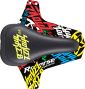 Reverse Saddle and Mudguard Nico Vink Shred Black / Yellow